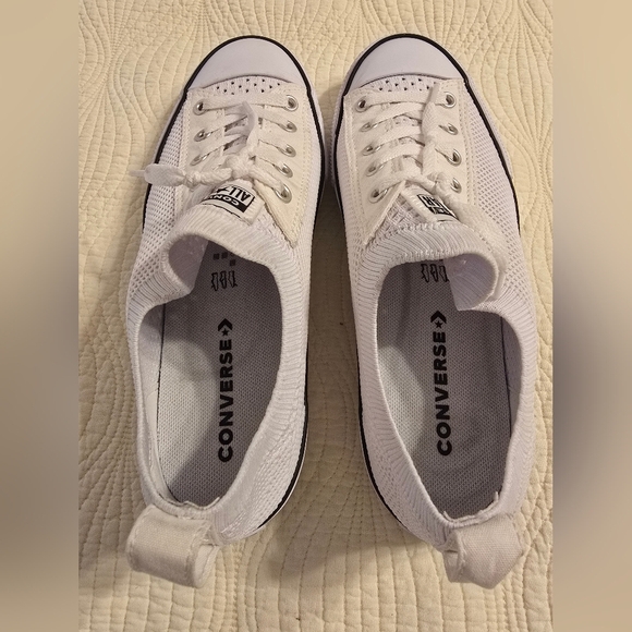 EUC Converse All Star Shoreline Knit Low-Top Slip On Sneakers, Mens 5, Ladies 6 - Picture 4 of 13